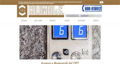 Desktop Screenshot of colomboascensori.it